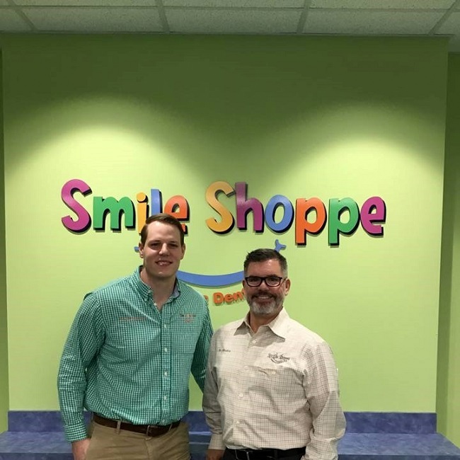 Dr. Andrew Burriss and Dr. Jeffrey Rhodes at Smile Shoppe Pediatric Dentist