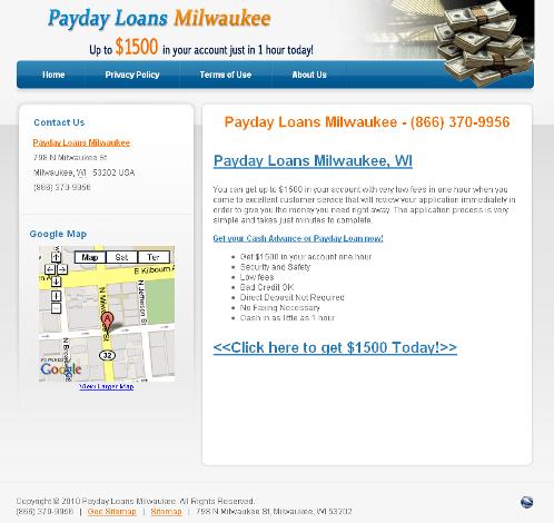 Payday Loans Milwaukee