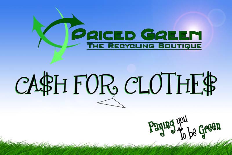 PRICED GREEN - THE RECYCLING BOUTIQUE
