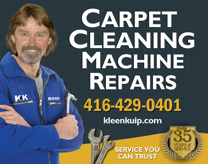 Carpet Cleaning Machine Repairs and Service