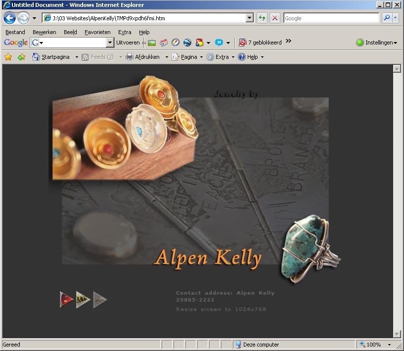 Alpen website