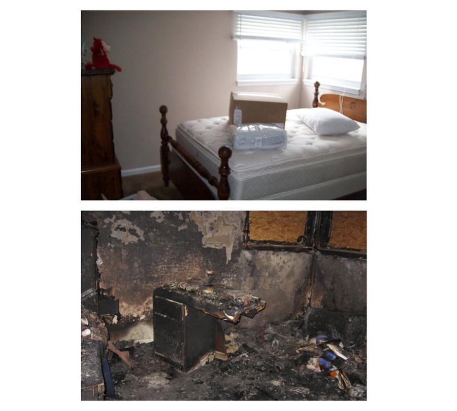 Before & After - Fire Damage