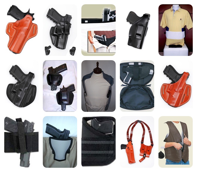 Whole lotta holsters at Creative Concealment