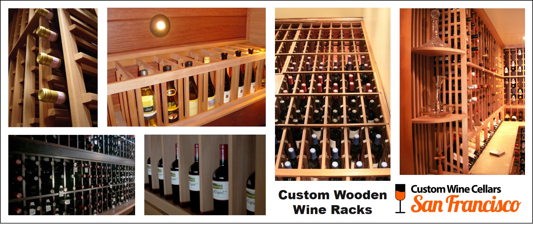 Custom Wooden Wine Racks
