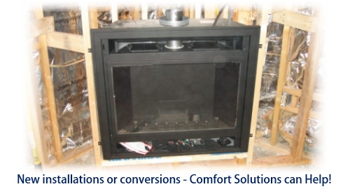 Fireplace Installation & Conversion