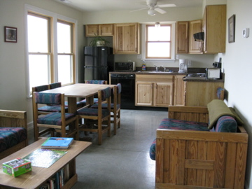 Windymile Cabin offers a full size kitchen
