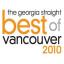 Voted Best of Vancouver in 2010