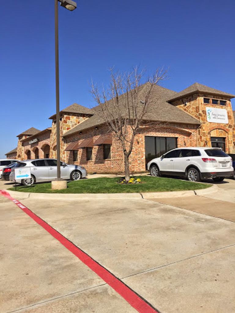 Photo of exteriors of our cosmetic dentistry office in Flower Mound TX