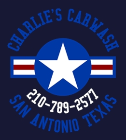 Charlie's Carwash Service Logo