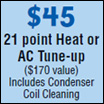 Heat or Air System Tune-up