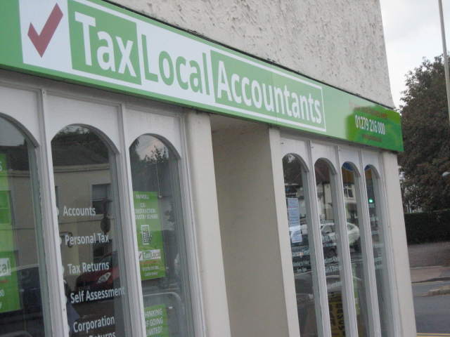 TaxLocal Accountants Shop Front