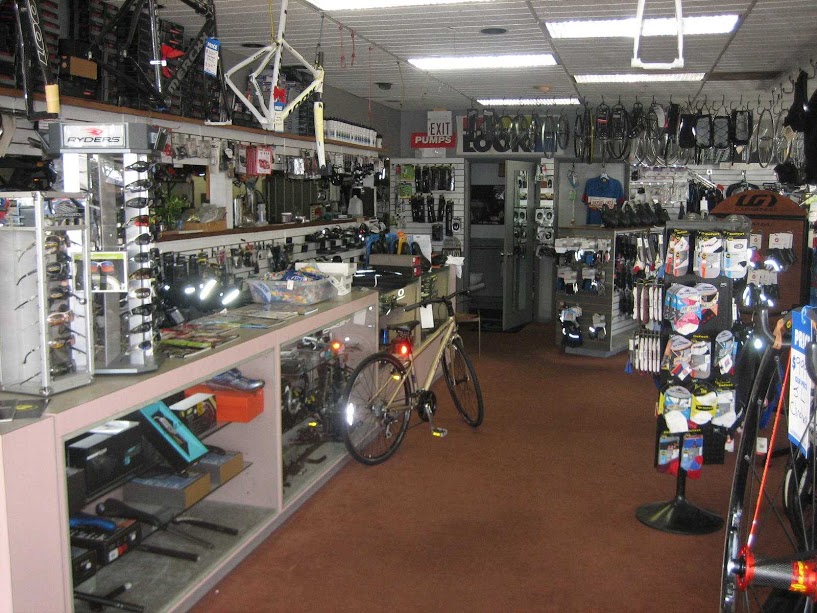 Ft Lauderdale bicycle store interior