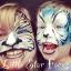 Face paint tiger