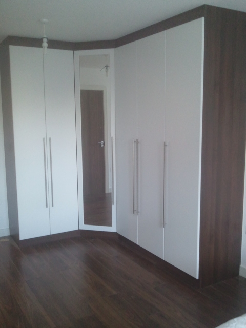 Angled Fitted Wardrobe