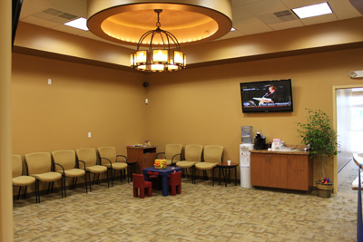 Pulse-MD Urgent Care waiting room