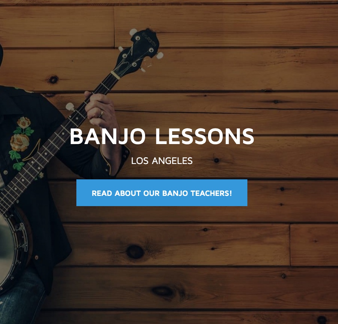 Banjo Lessons in Los Angeles - Red Pelican Music