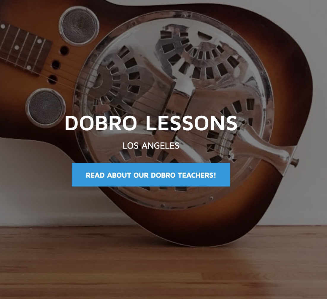 Dobro Lessons in Los Angeles - Red Pelican Music