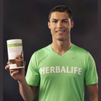 Herbalife sponsor Ronaldo
