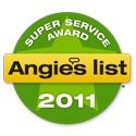 Angie's List Super Service Award Winner & Honor Roll 2013