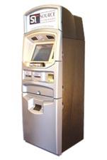 Bank ATM kiosk
