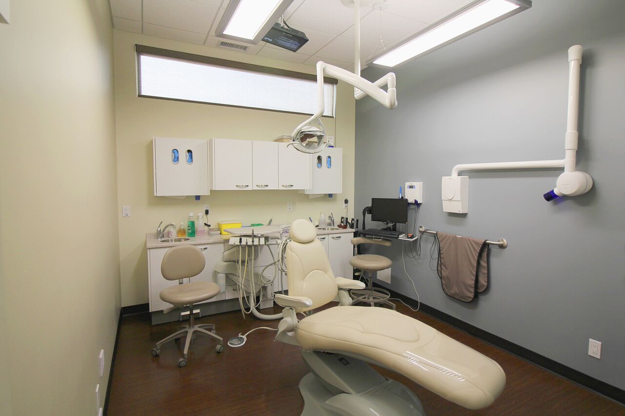 Dental chair at our  general dentistry in Okotoks, AB T1S 1Z6