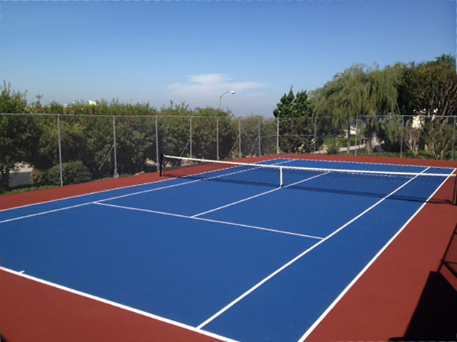 Commercial Tennis Court