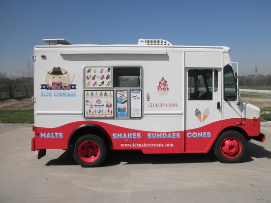 The best ice cream truck in Texas!