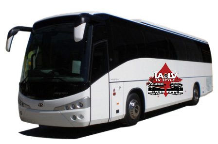 LA2LV IN STYLE Luxury Bus Transportation to Las Vegas!