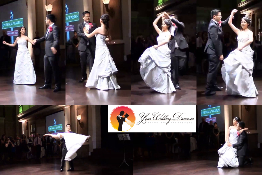 Wedding dance by Cynthia and Warren