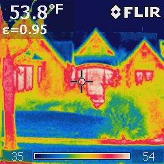 Infrared of a home