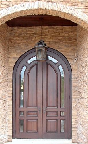 Panel Wood Entry Door