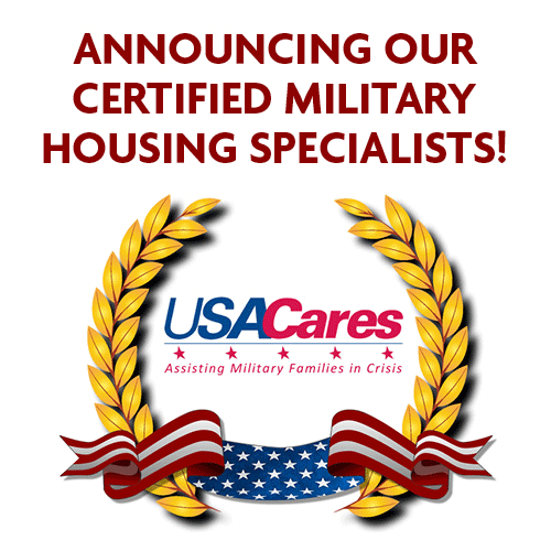 We are Certified Military Housing Specialists