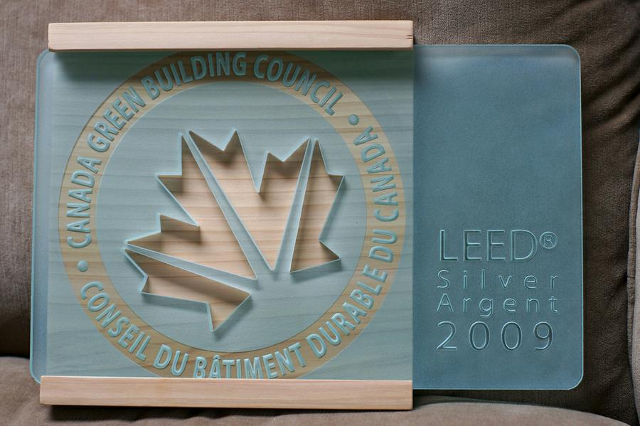 LEED plaque by Eclipse